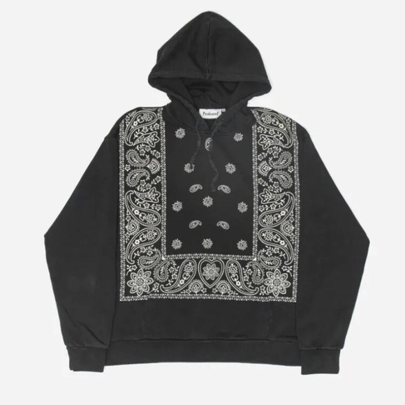 Profound Paisley Bandana French Terry Hoodie - Picture 8 of 10